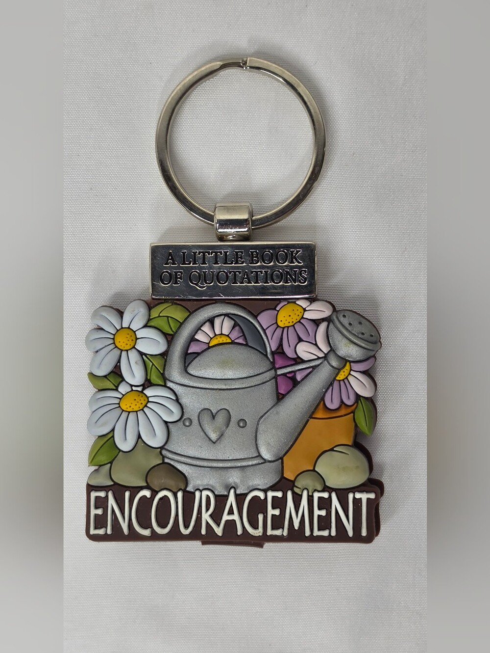 History & Heraldry Miniature Quotations Book Keychain Encouragement Watering Can